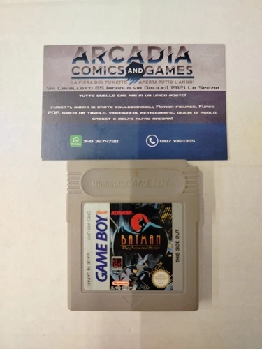 Batman The Animated Series Game Boy Nintendo GB Solo Cartuccia Loose